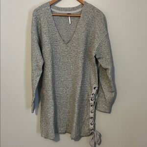Free People Long tunic sweater